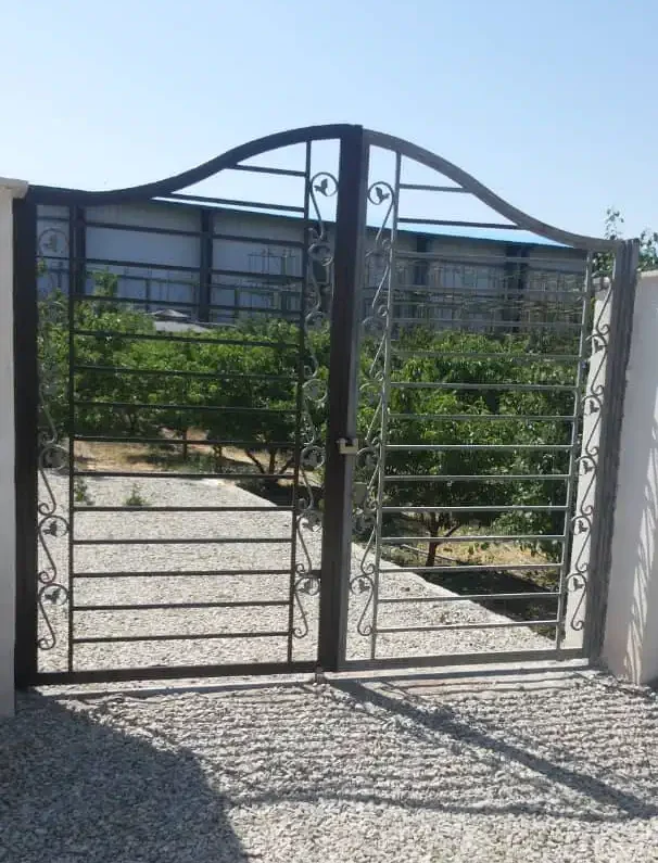 درب طرح ساده درب فلزی حیاط ساده