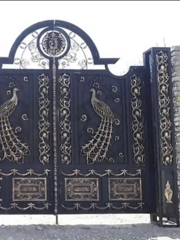 درب فرفورژه درب فلزی فرفورژه