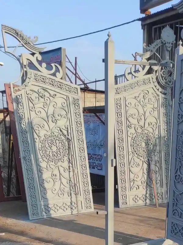 درب فرفورژه درب فلزی فرفورژه