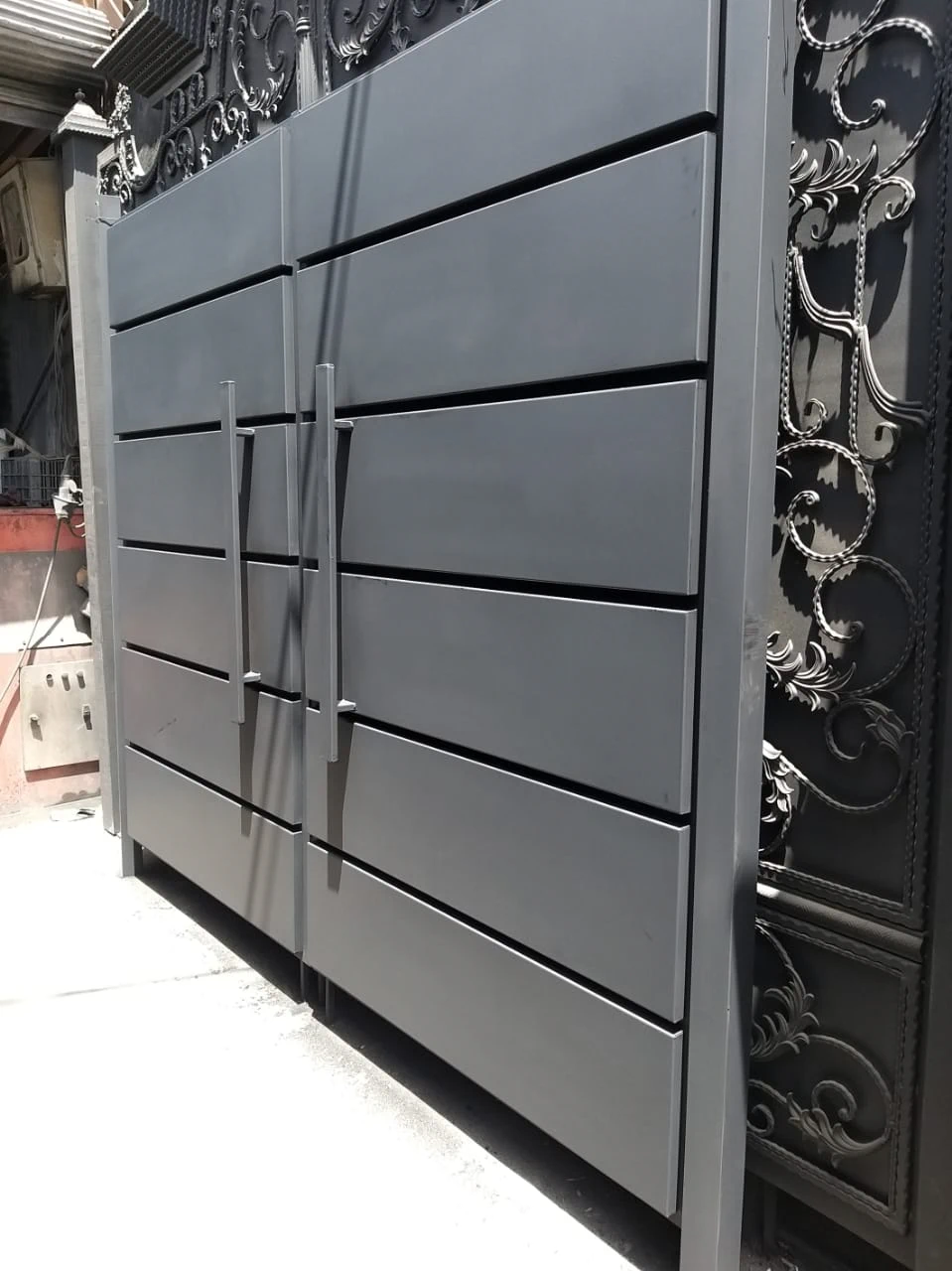 درب مدرن درب فلزی مدرن