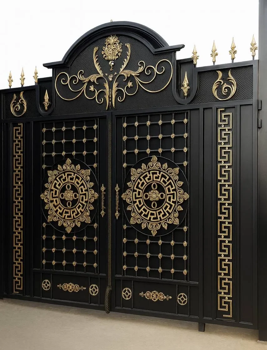 درب فلزی حیاط